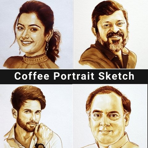 coffee portrait